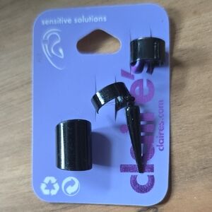 Claire's Black Earphone Accessories Set